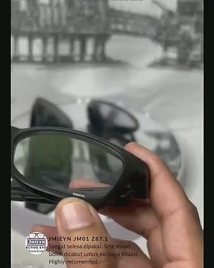 RX Safety Glasses JMIEYN JM01 Side Shields ANSI Z87