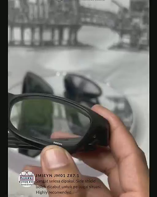 RX Safety Glasses JMIEYN JM01 Side Shields ANSI Z87